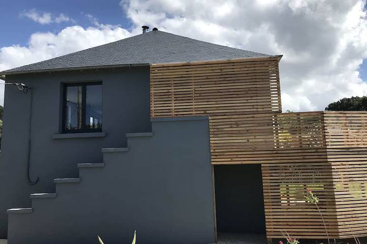 Maison de vacances pour 5 personnes, avec balcon et jardin - 1