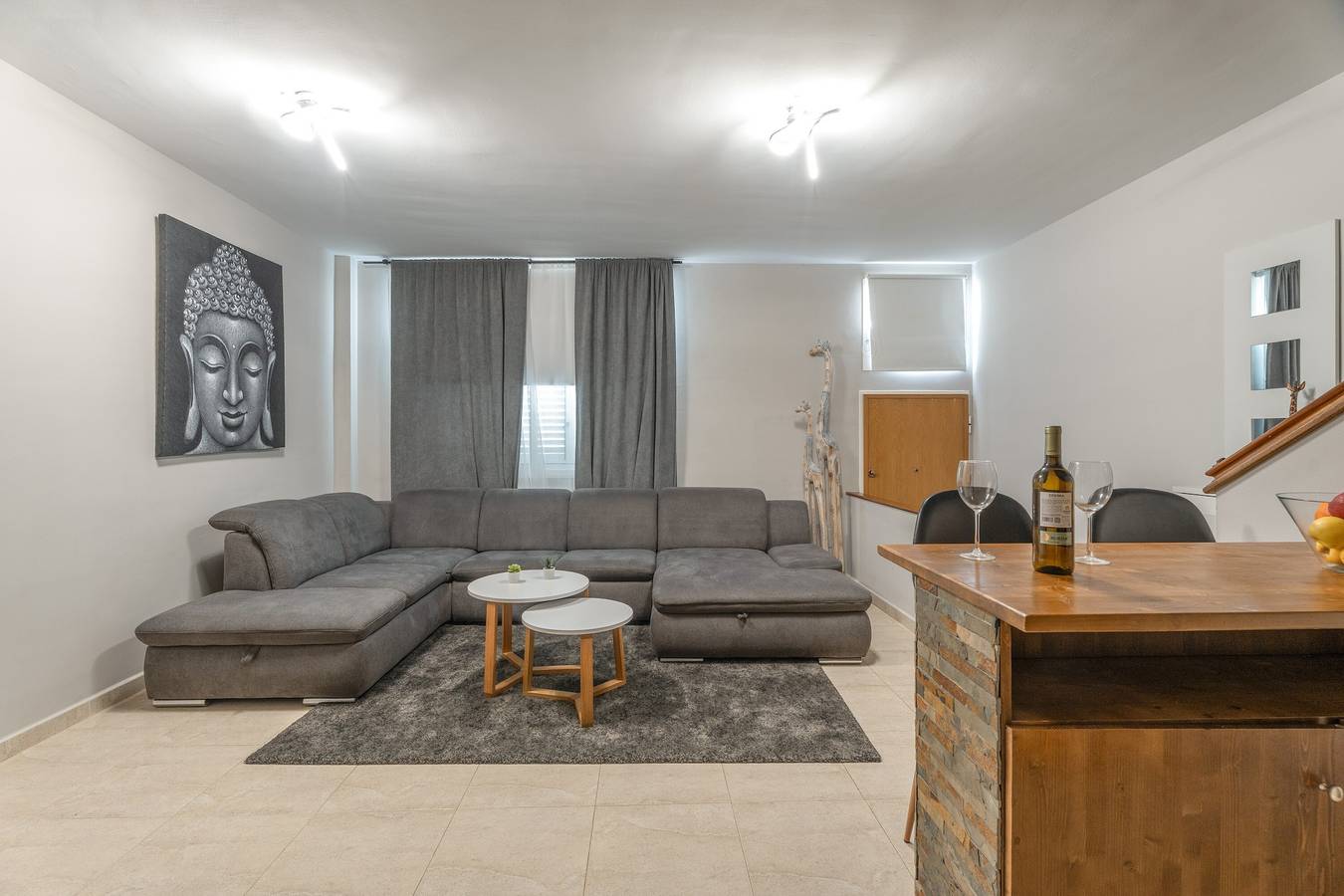 Casa Vacacional 'Las Cucharitas' con Vistas al Mar, Terraza chill-out in Llano de Méndez, La Guancha