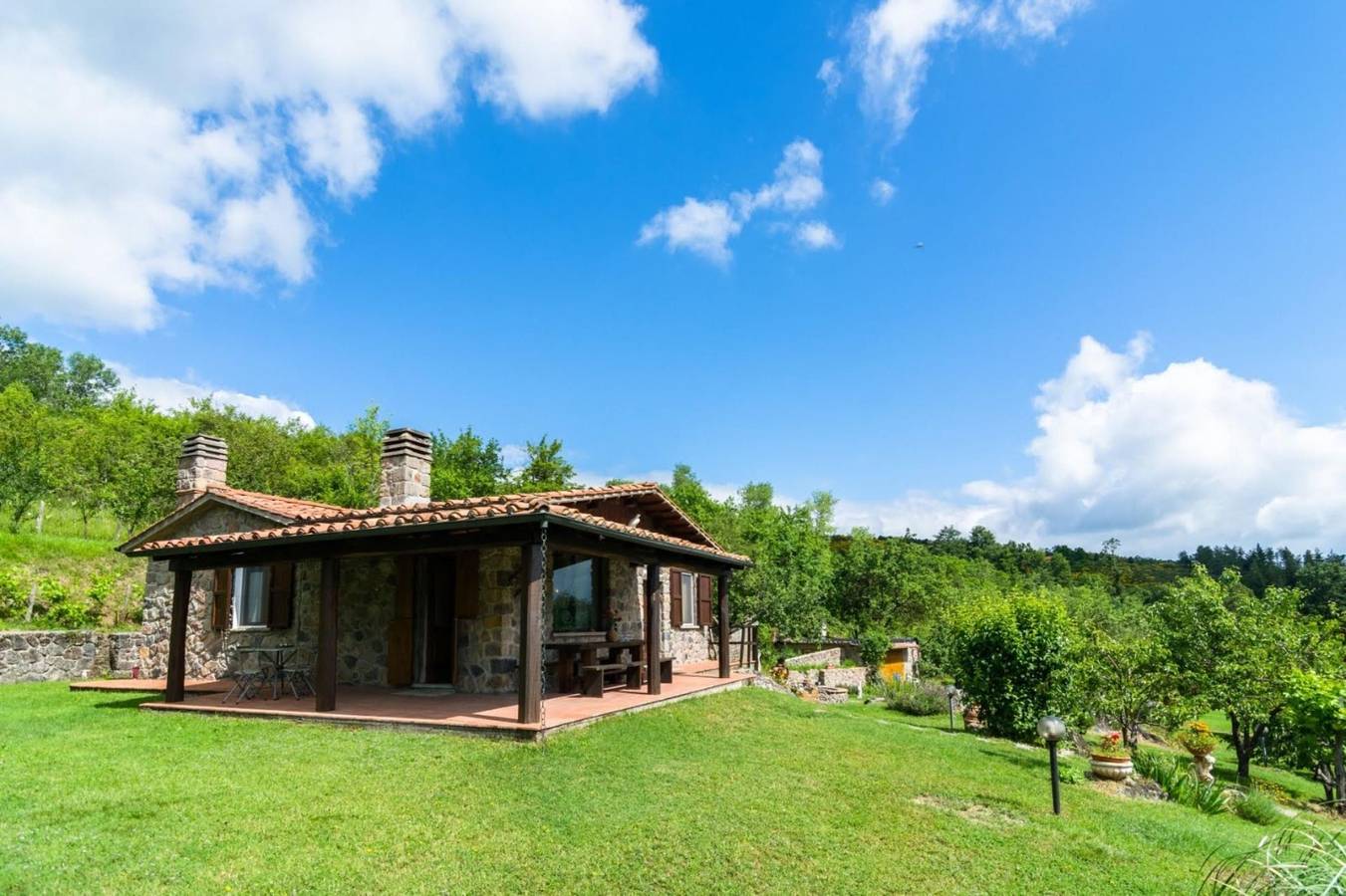 Villa per 6 persone con giardino in Abbadia San Salvatore, Siena e dintorni