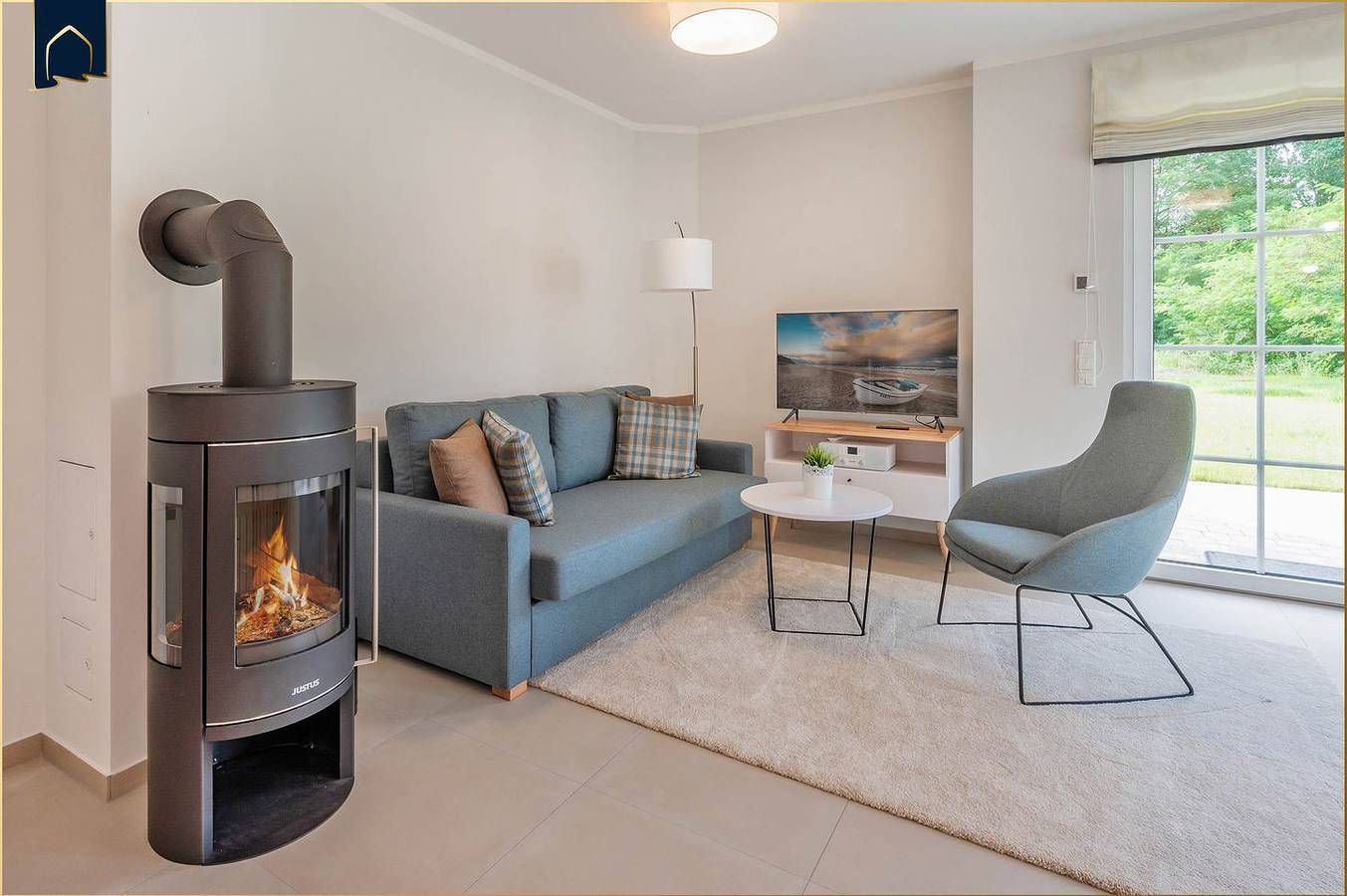 Modernes Ferienhaus im Fischerdorf mit Sauna & Gartenblick – ländlich & luxuriös in Zirchow, Usedom