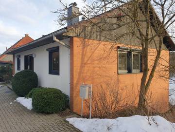 Ferienhaus für 4 Personen, mit Garten und Terrasse sowie Seeblick im Harz