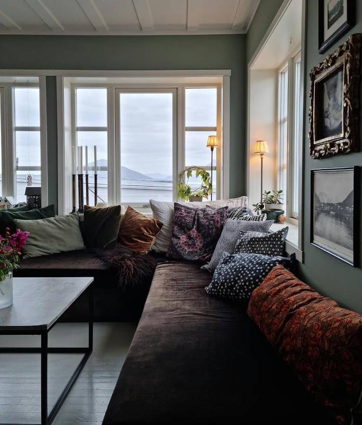 Ferienwohnung für 6 Personen, mit Balkon und Terrasse sowie Ausblick in Skjervøy - 4