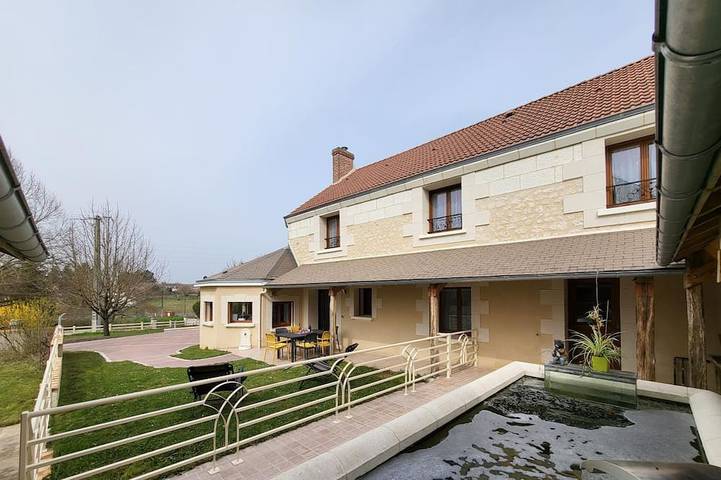 Gîte pour 6 personnes, avec jardin