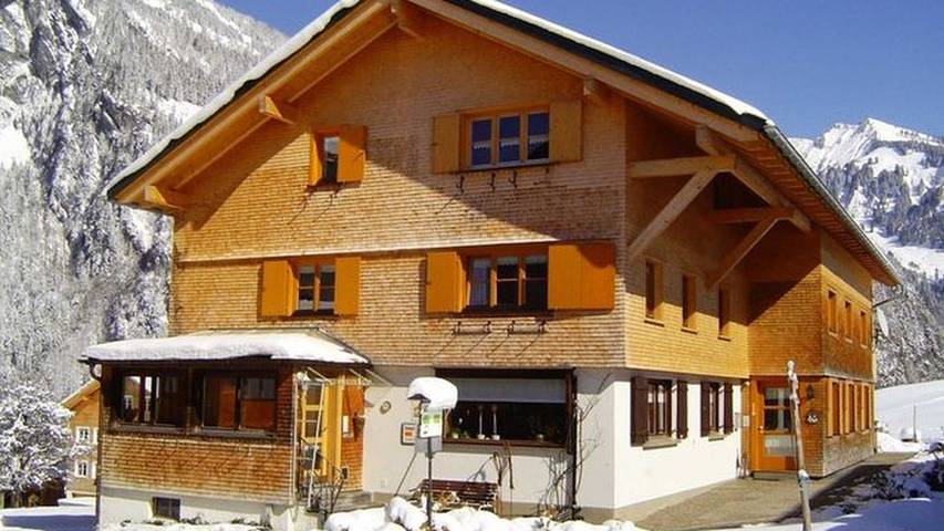 Holiday apartment for 3 people, with garden in Au