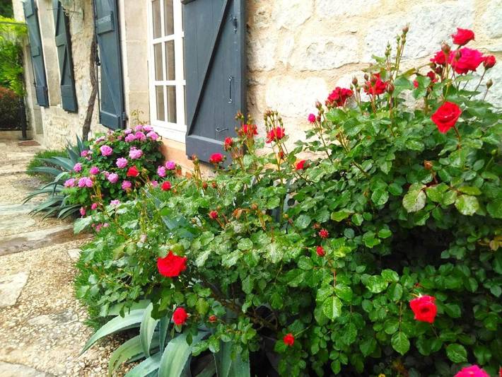 Location de vacances pour 10 personnes, avec vue ainsi que jardin et piscine, adapté aux familles à Saint-Antonin-Noble-Val - 4