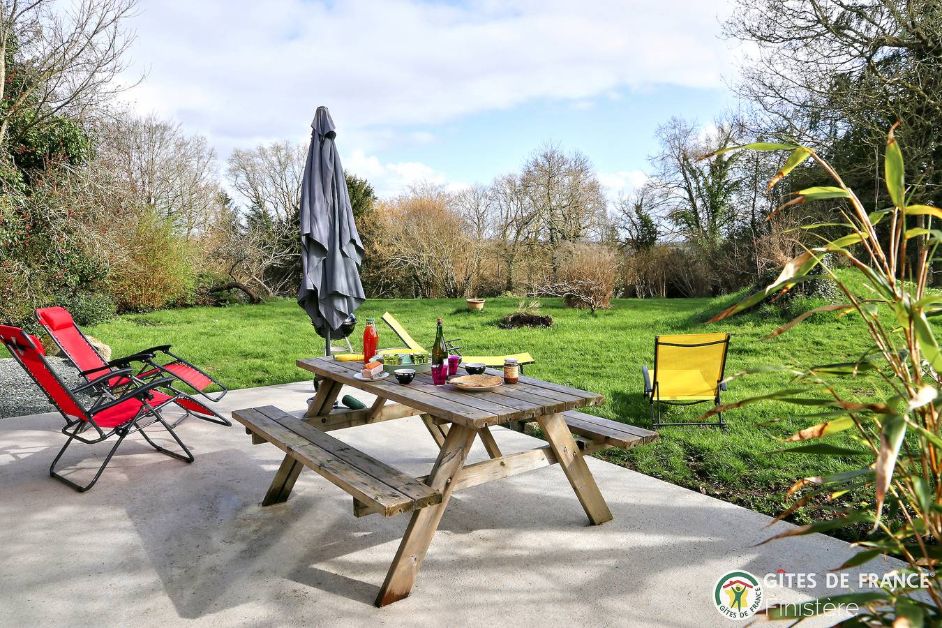 Ty melen in Huelgoat, Châteaulin und Umgebung