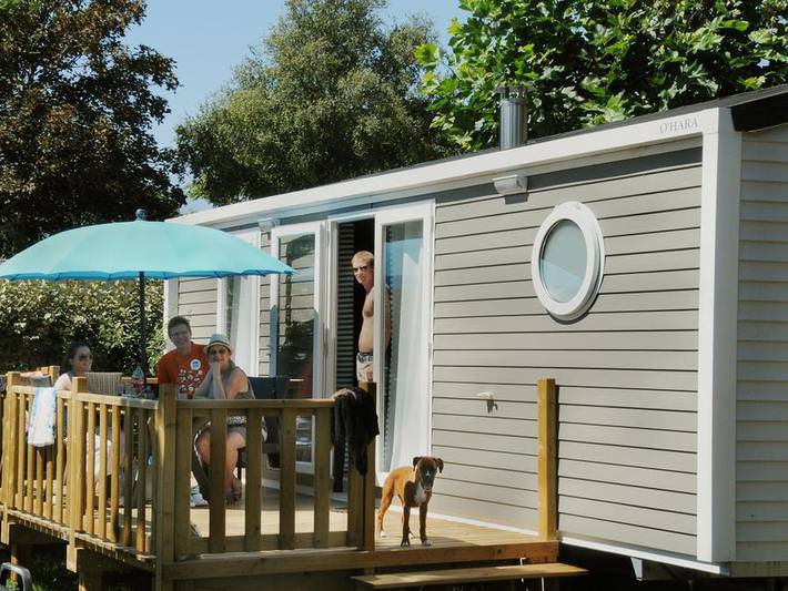 Camping Le Raguènes Plage  - Mobilheim 5 personen - Premium in Raguénez, Névez