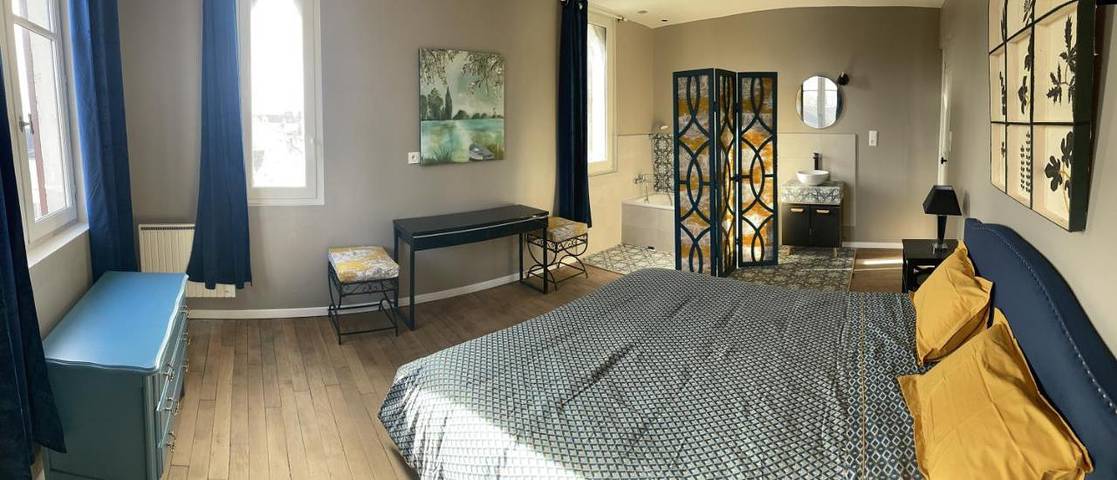 Location de vacances pour 7 personnes, avec jardin, animaux acceptés à Le Petit-Pressigny - 4