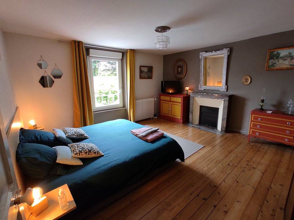 Aux Trois Palmiers - Chambre 2 in Saint-Brieuc, Côte de Goëlo