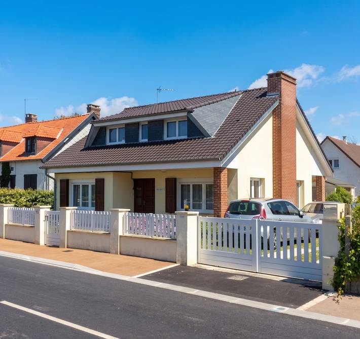 Maison de vacances pour 10 personnes, avec Jardin à Fort-Mahon-Plage
