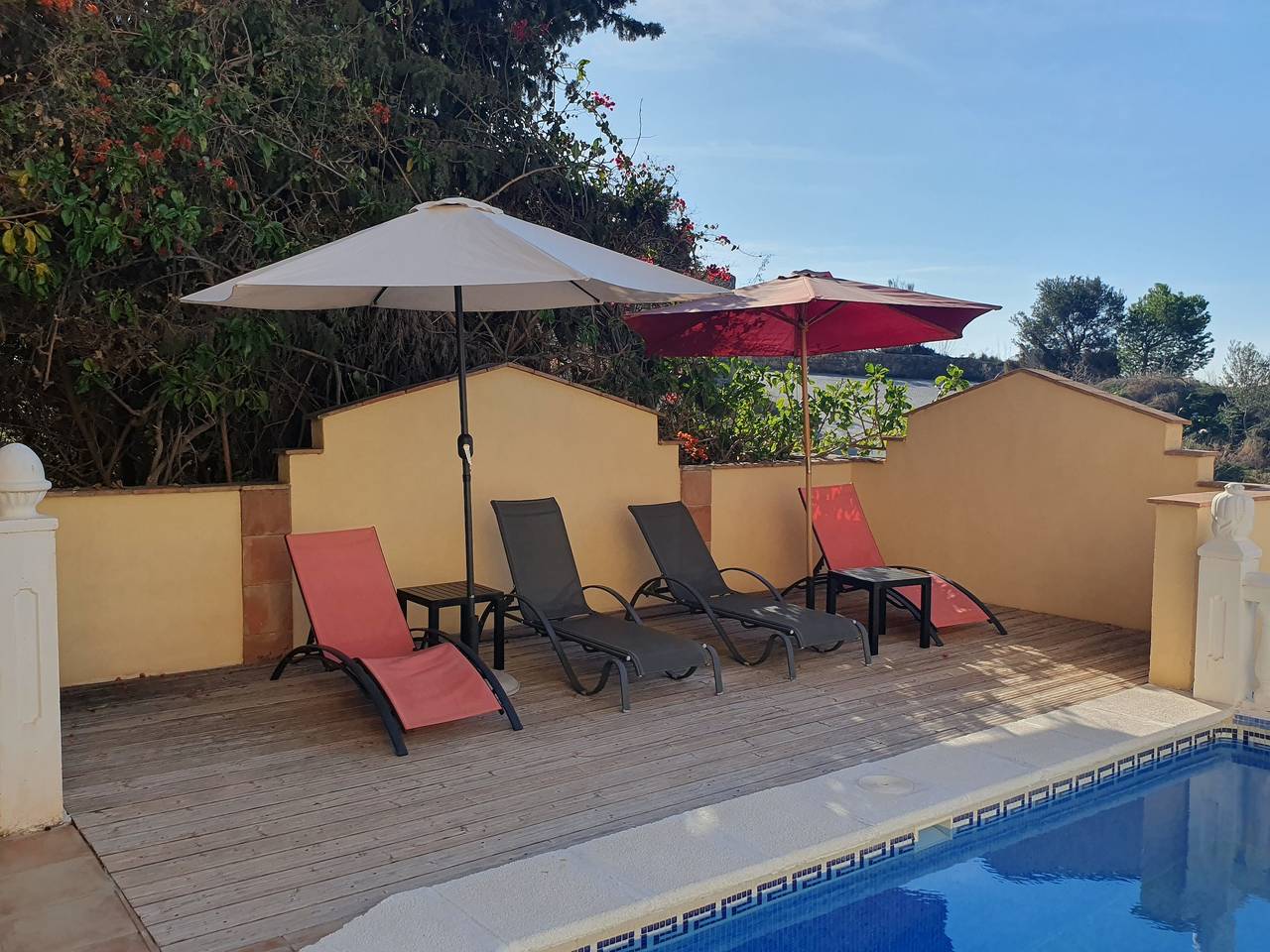 Villa "Estrella" con vistas al mar, en el campo con piscina privada y para familias in Almuñecar, Costa Tropical