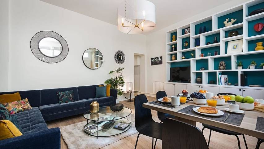 Appartement de vacances pour 8 personnes, avec jardin, adapté aux familles