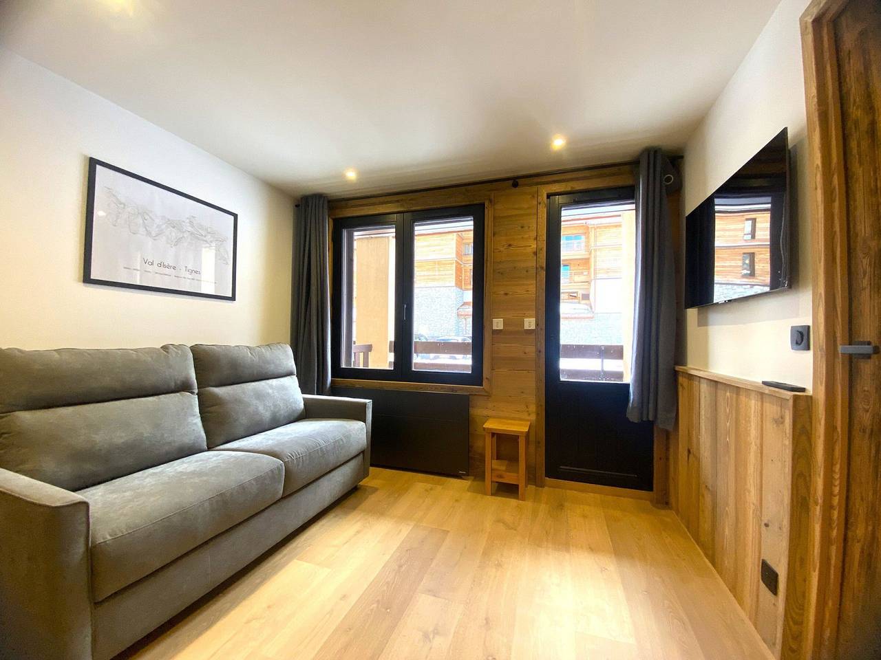 Apartamento entero, Hermoso apartamento renovado 4 personas, 2 baños, Parking y Wifi, cerca del centro y pistas in Val-d'Isère, Parque Nacional de Vanoise