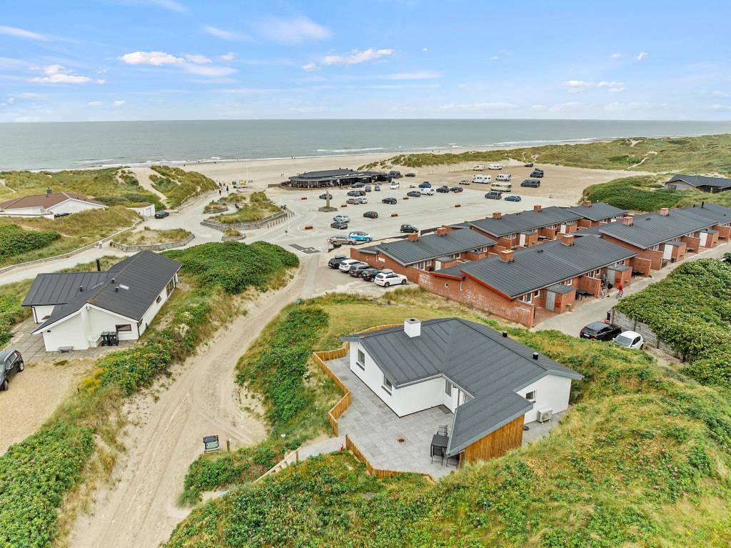 Panorama Aussicht auf das Meer - 5 Personen, 1 Hund in Henne, Varde