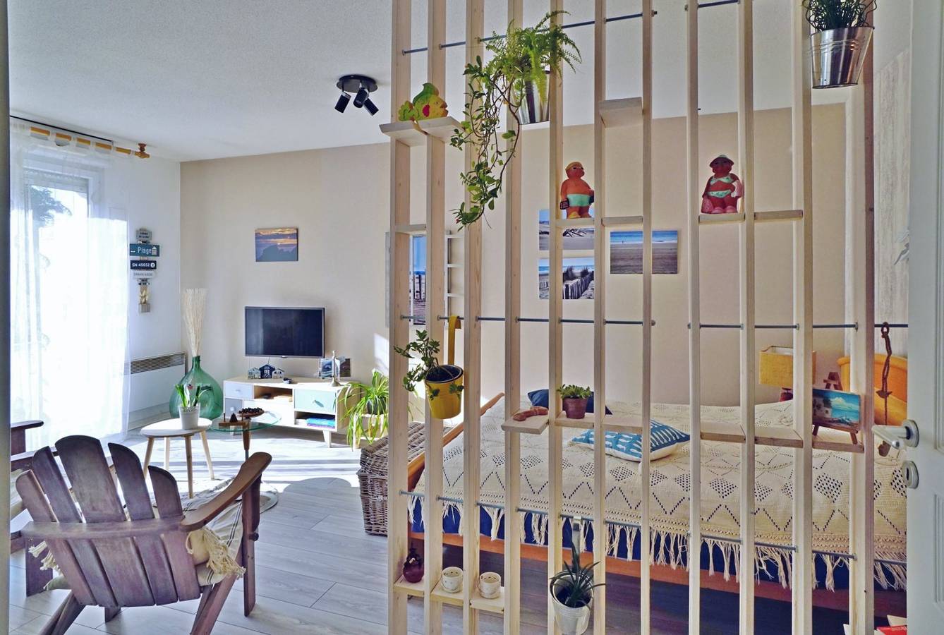 Studio entier, Charmant studio côté nature, classé 3 étoiles, terrasse in Saint-Marc, Territoire de Belfort