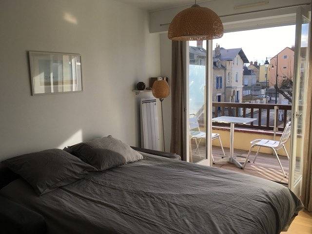 Ganze Wohnung, Ferienwohnung für 2 Personen mit Terrasse in Saint-Aubin-sur-Mer (Calvados), Caen und Umgebung