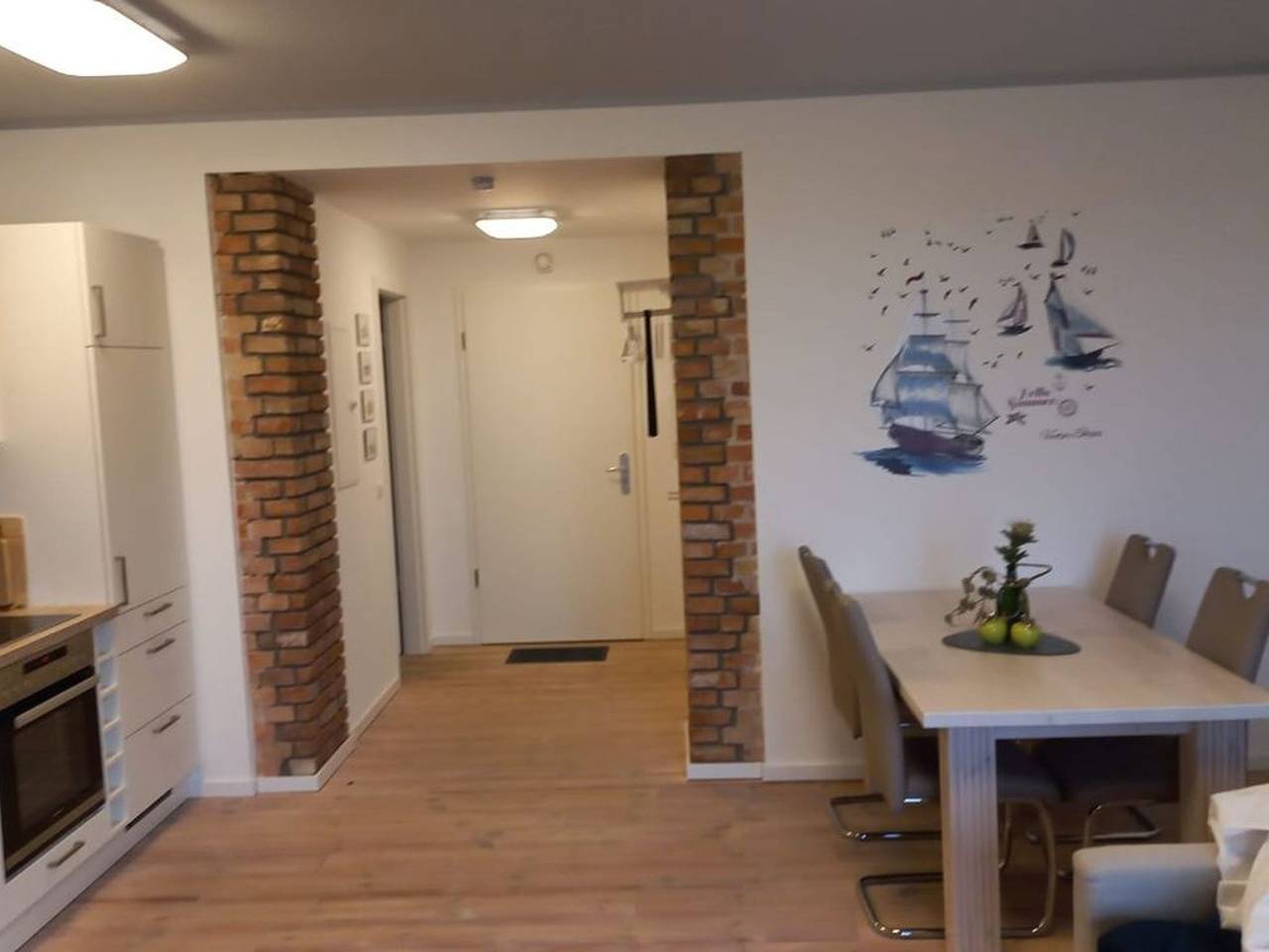 Ganze Ferienwohnung, Apartment Hafenkante in Barth, Vorpommern-Rügen
