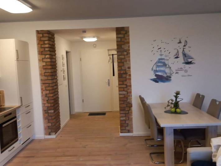 Ferienwohnung für 2 Personen, mit Balkon und Ausblick sowie Seeblick in Barth - 2