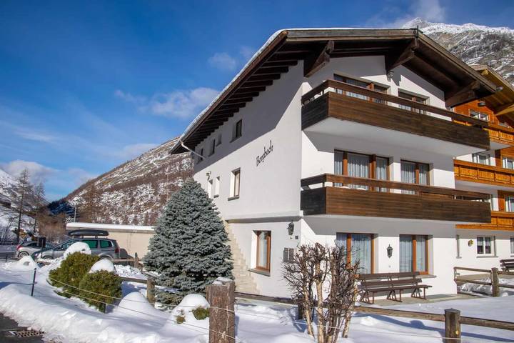 Ganze Ferienwohnung, 6-Bettwohnung Nr. 6 in Saas-Almagell, Walliser Alpen