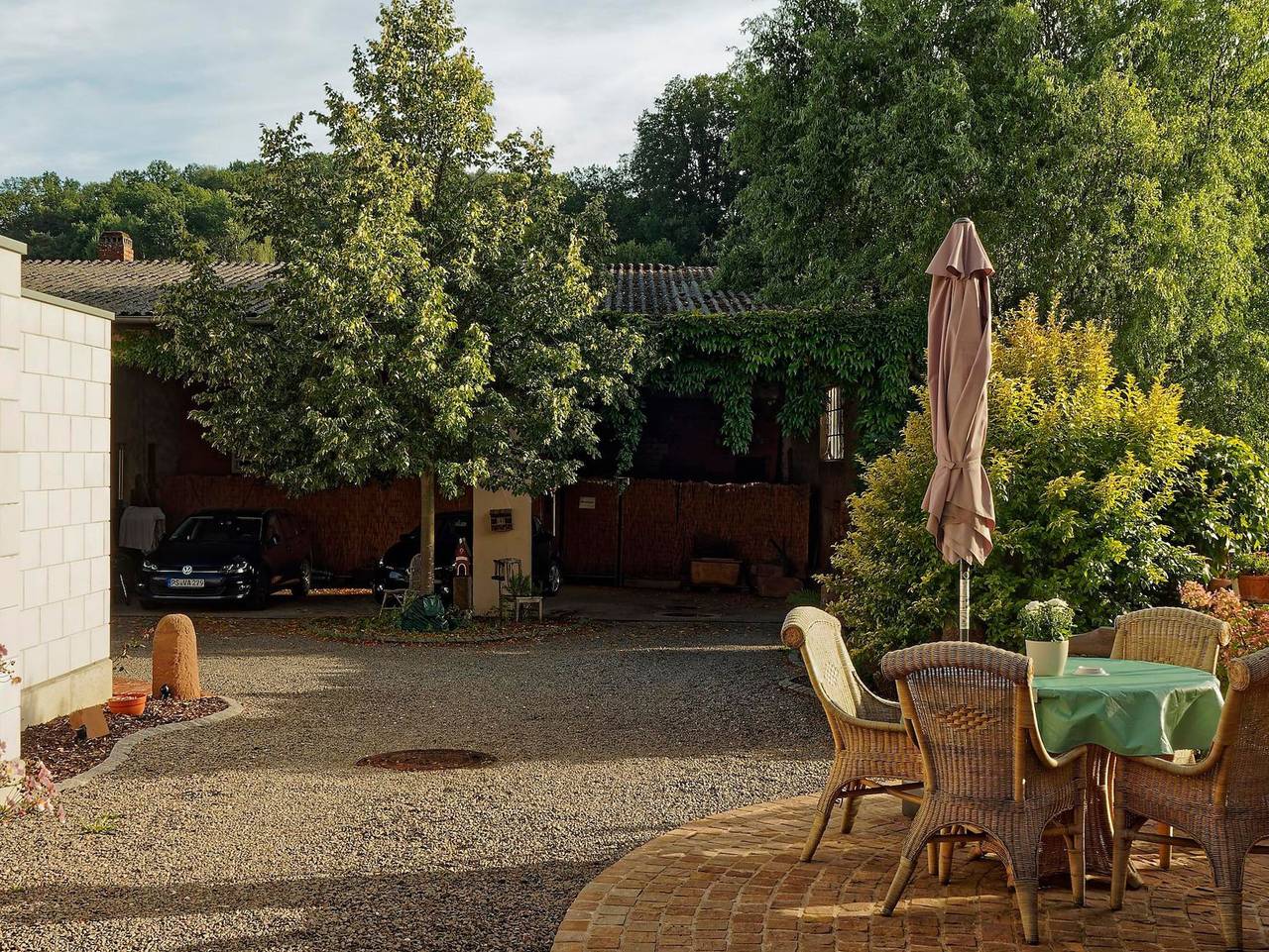 Ganze Ferienwohnung, Fröhlich-Daheim - Wohnung Baden, offen Bauweise, Wc/Dusche in Bundenthal, Pfalz