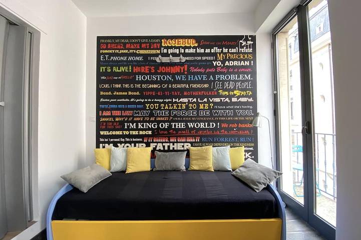 Entire apartment, L'Endroit - Saxe Gambetta - with Balcony in Lyon, Lyon region