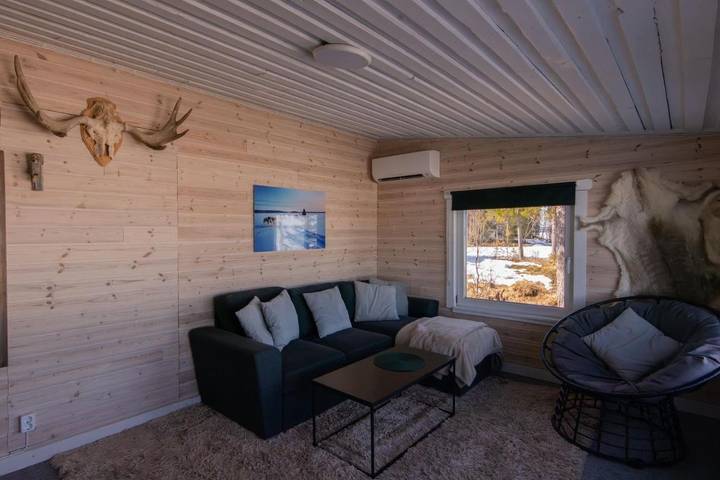 Ferienhaus für 3 Personen, mit Ausblick und Seeblick sowie Sauna und Terrasse in Lappland (Schweden) - 3