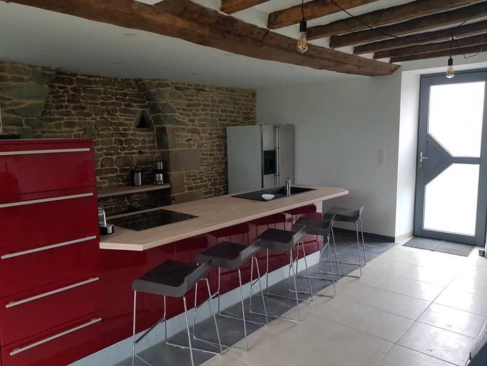 Location de vacances pour 18 personnes, avec jardin ainsi que piscine et vue à Céaux - 2