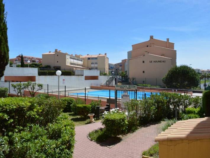 Gîte pour 6 personnes, avec piscine et terrasse au Cap d'Agde