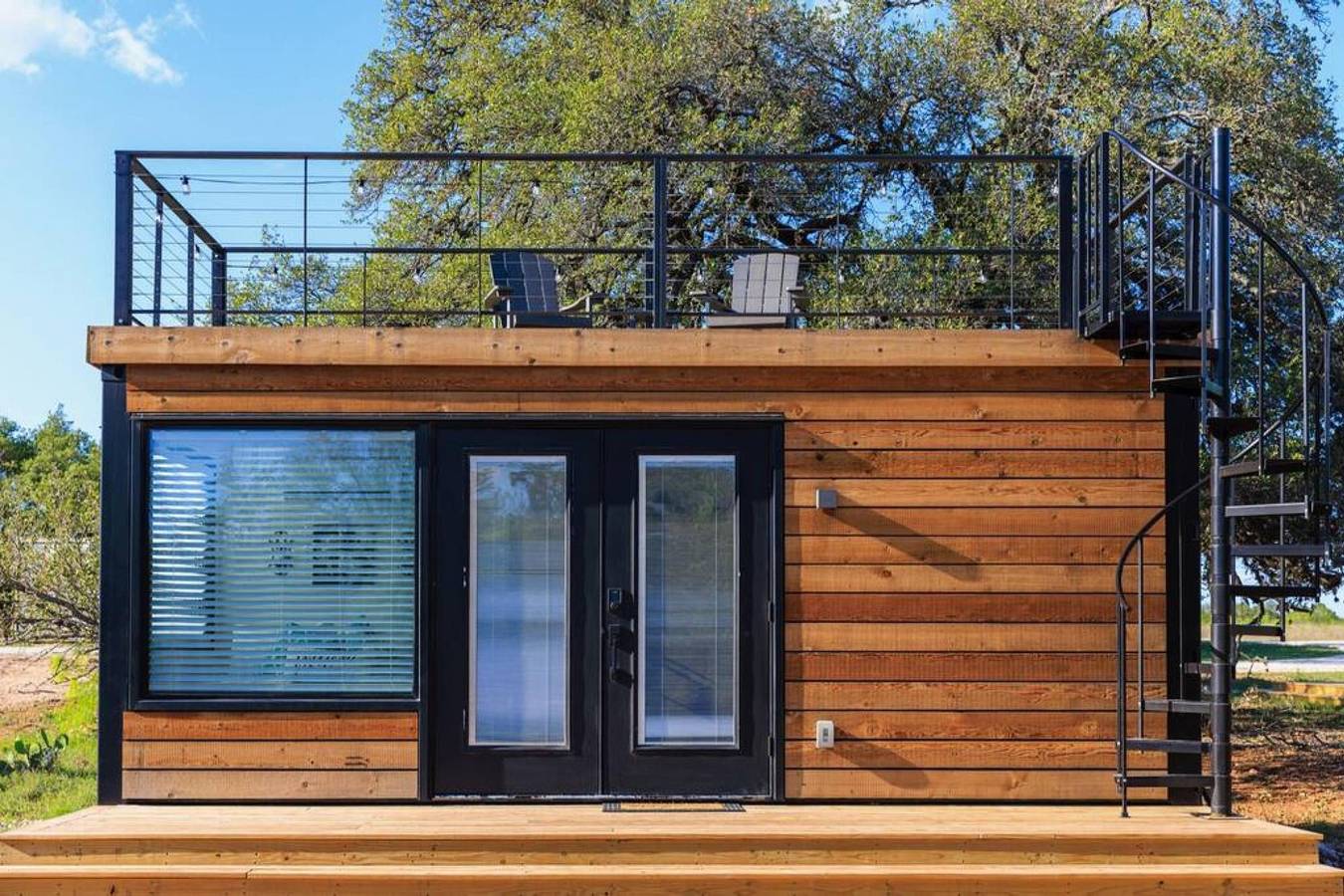 New Wilderness Hideout-Cozy Container Home in Gillespie County