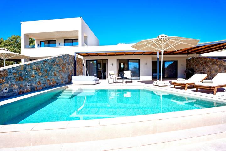 Ferienhaus für 4 Personen, mit Garten in Pefki, Rhodos