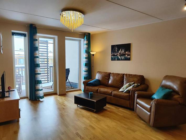 Apartamento para 2 personas, con terraza y vistas en Estonia