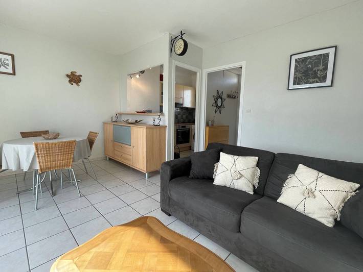 Gîte pour 4 personnes, avec Balcon dans Plage Maillol