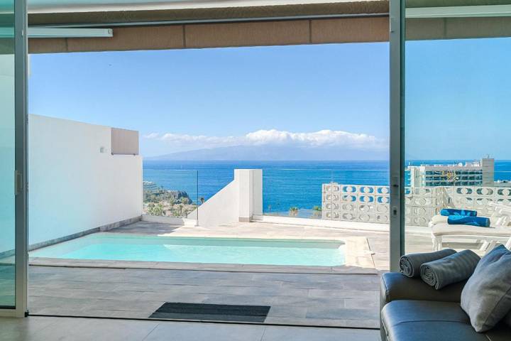 Bungalow für 5 Personen, mit Ausblick und Garten sowie Pool in Teneriffa Süd - 2