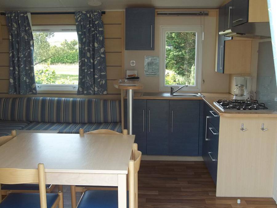 Camping Paradis Les Galets de la Mollière - Mobilhome 6 personas - 3 dormitorios - Tv - Barbacoa in Cayeux-sur-Mer, Región de Abbeville