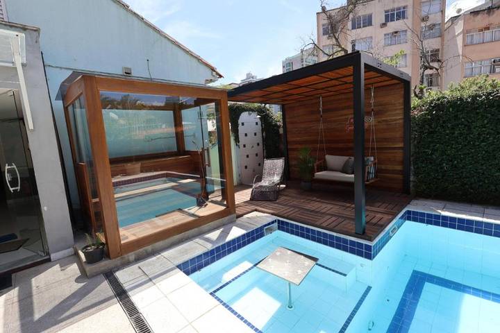 Chambre d’hôte pour 2 personnes, avec piscine et sauna ainsi que jacuzzi et jardin dans Região Metropolitana do Rio de Janeiro - 4