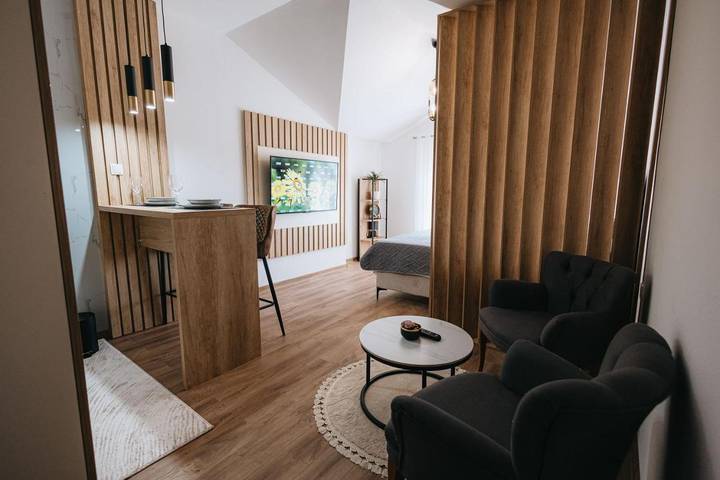 Appartement de vacances pour 2 personnes, avec vue et terrasse