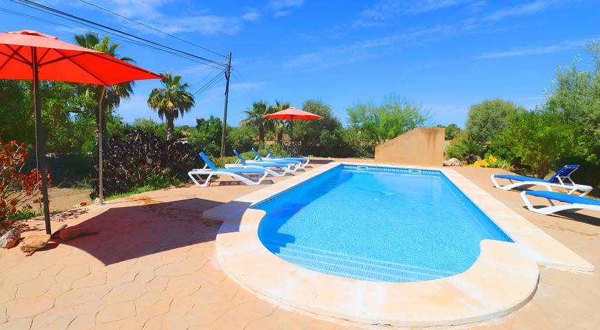 Finca für 6 Personen, mit Garten und Terrasse, mit Haustier in Es Llombards - 2