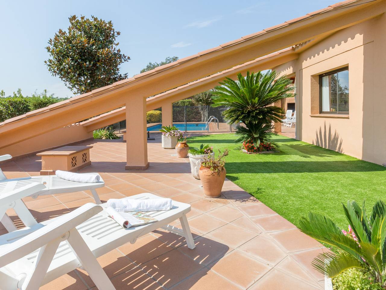 Villa con piscina privada y Wifi para 14 personas cerca de Lloret de Mar in Vidreras, Costa Brava