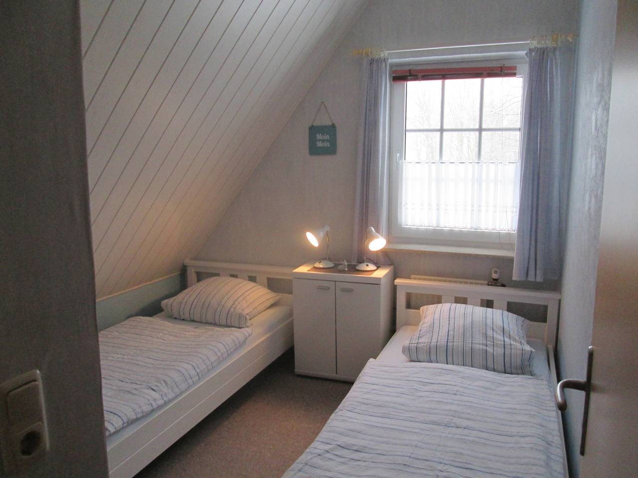 Entire apartment, Apartment '3-Raum-Ferienwohnung' with Private Terrace, Shared Garden and Wi-Fi in Wesselburener Deichhausen, Dithmarschen