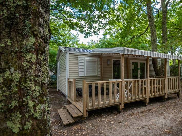 Camping Domaine de La Forge - Sea Green By Sunêlia - Mobilhome 4 personnes - Cottage Confort 2 chambres 4 pers in La Teste-de-Buch, Région d'Arcachon