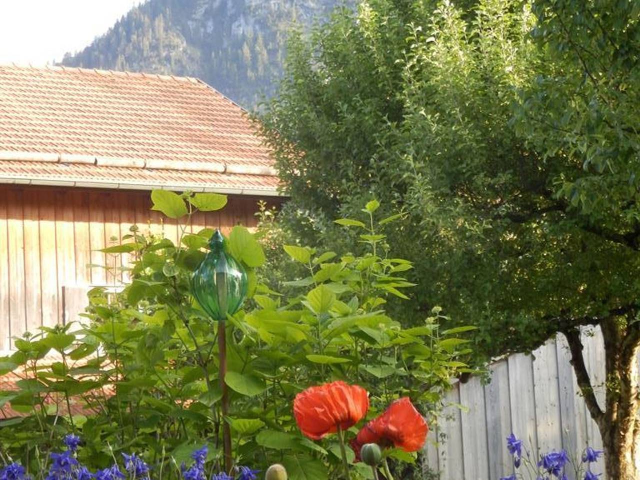 Ganze Ferienwohnung, Bauernhof Mangold - Ferienwohnung (2-4 Pers., 2 Schlafz.) in Oberammergau, Bayerische Alpen