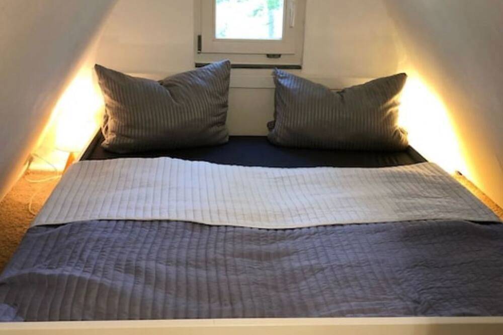 Reetdach Ferienhaus am Lübbesee Sauna Bootsteg neu in Milmersdorf, Barnimerland Region