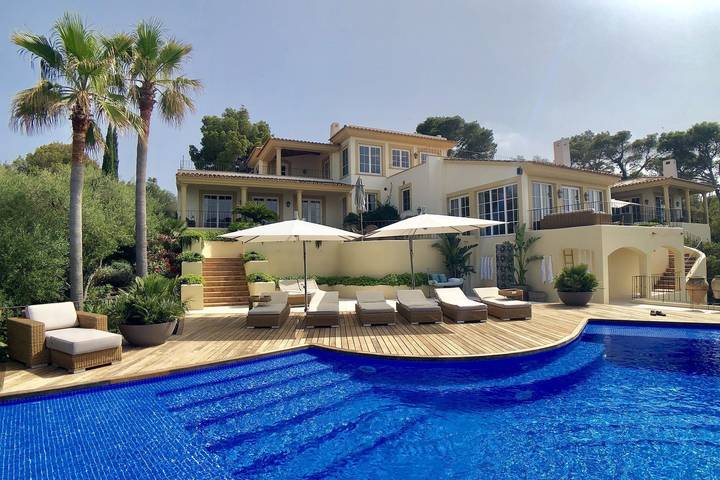 Vakantiehuis voor 12 personen, met Balkon en Tuin in Calas de Mallorca