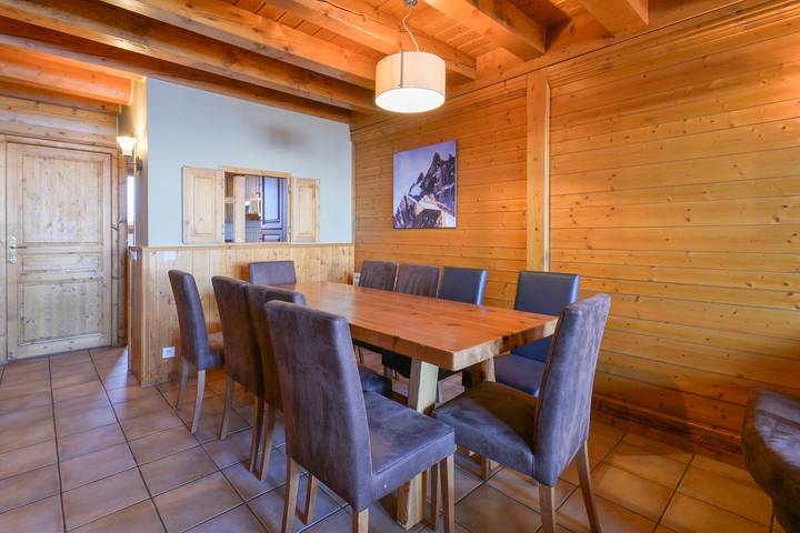 Gîte pour 9 personnes, avec balcon ainsi que sauna et jacuzzi, animaux acceptés dans Belle Plagne - 4