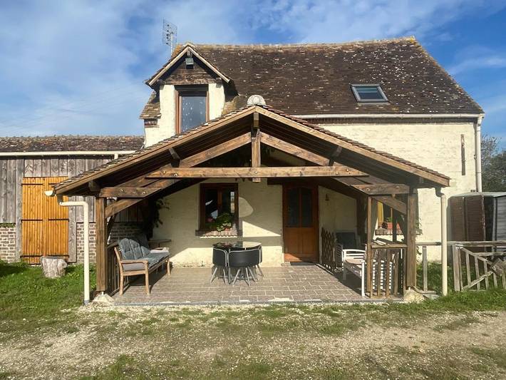 Gîte pour 10 personnes, avec jardin à Savigny-sur-Braye