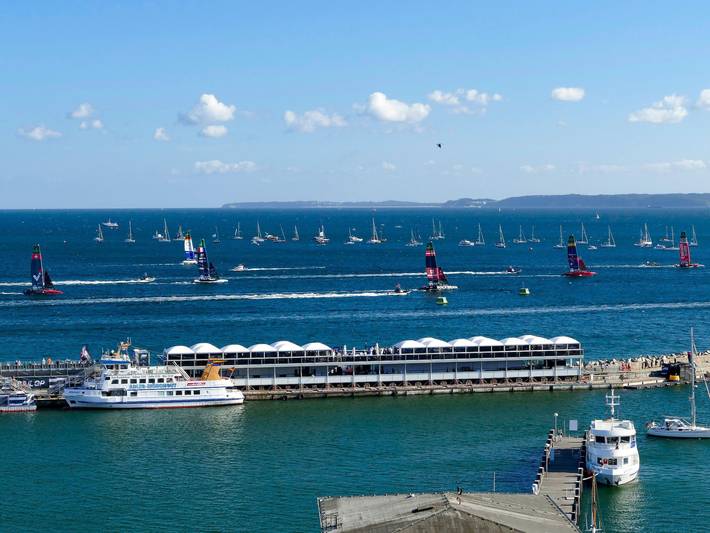 Ferienwohnung für 4 Personen, mit Ausblick und Balkon sowie Seeblick und Sauna in Sassnitz - 4