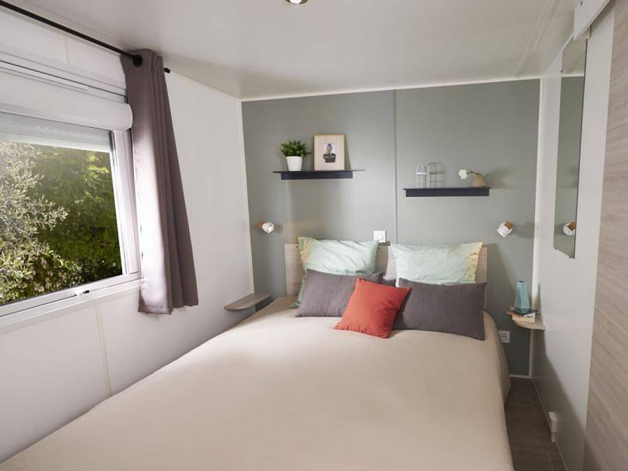 Camping les Rives du Lac Cantalès - Mobilheim 2 personen - Paar (1 Zimmer) in Saint-Gérons, Aurillac und Umgebung