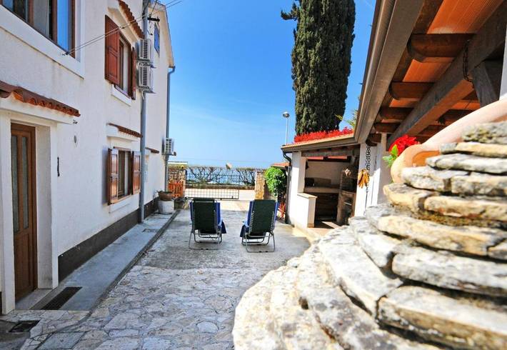 Ferienhaus mit Meerblick für 6 Personen, mit Garten und Terrasse, mit Haustier in Poreč