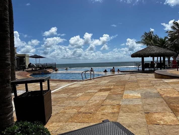 Pousadas para 2 pessoas, com sauna e jardim e ainda vista and piscina, com animais de estimação em Aquiraz