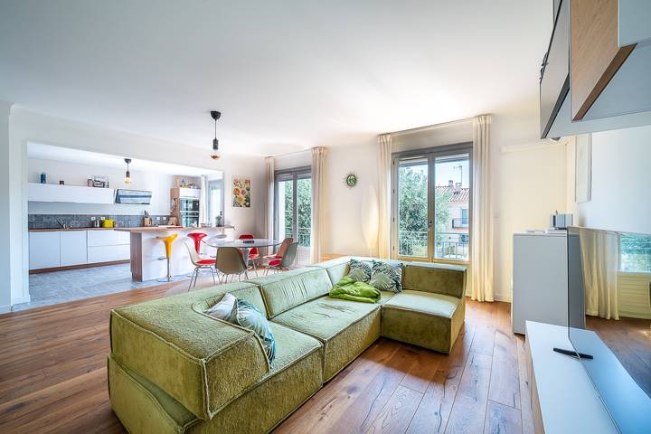 Maison de vacances pour 8 personnes, avec Balcon ainsi que Terrasse et Jardin